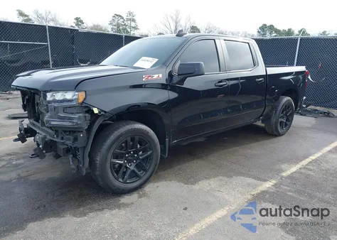 2020 Chevrolet Silverado 1500 4Wd Short Bed Rst из США, поврежденный, VIN 1GCUYEED6LZ302010